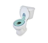 Disney Baby Stitch Reducteur Toilette Enfant Flip & Sit de Bright Starts, se fixe solidement aux toilettes, s'adapte à la plupart des toilettes, facile à nettoyer