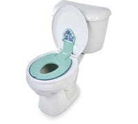 Disney Baby Stitch Reducteur Toilette Enfant Flip & Sit de Bright Starts, se fixe solidement aux toilettes, s'adapte à la plupart des toilettes, facile à nettoyer