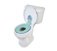 Disney Baby Stitch Reducteur Toilette Enfant Flip & Sit de Bright Starts, se fixe solidement aux toilettes, s'adapte à la plupart des toilettes, facile à nettoyer