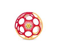 DISNEY BABY- WINNIE- Balle de motricité fine O Ball rouge et jaune 0M+