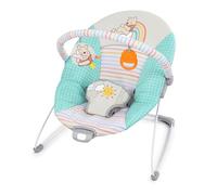 Disney Baby - Transat bébé évolutif Winnie, arche & jouets amovibles, 0-6 mois vibrations apaisantes