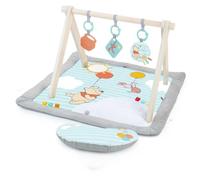 Disney Baby Tapis D'éveil Winnie L'ourson, Arche De Jeu Pliable En Bois, Jouets Multisensoriels, Coussin De Support Position Plat Ve