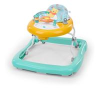 DISNEY BABY -WINNIE- Trotteur bébé évolutif et pliable 2-en-1, Jouet d'éveil amovible intégré, Musique, Lumières, Hauteur Réglable