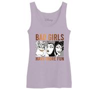 Disney « Bad Girls Have More Fun » WODVILNTK030 Débardeur Femme, Lila, Taille XL