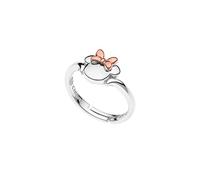 Disney Bague pour Fille en Argent 925 - Taille unique, Minnie Mouse Anneau, Cristal (Minnie 2)