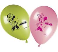 Disney - Ballons "Bow-Tique", latex pack de 8 SG28010 (taille unique) (Vert/rose/noir)