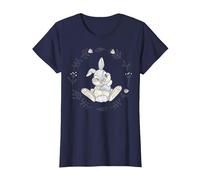Disney Bambi Panpan Fleur de lapin T-Shirt, Femme, Bleu Marine, S
