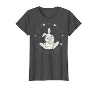 Disney Bambi Panpan Fleur de lapin T-Shirt, Femme, Chiné Foncé, M