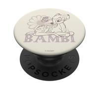 Disney Bambi Simple Flower Portrait PopSockets PopGrip Interchangeable