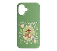 Disney Bambi Spring Forest Enchantment Floral Coquette Style Coque pour iPhone 16