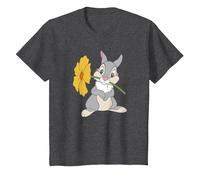 Disney Bambi Thumper With A Flower T-Shirt, Enfant, Chiné Foncé, 10 ans