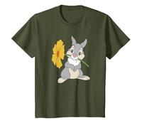 Disney Bambi Thumper With A Flower T-Shirt, Enfant, Olive, 2 ans