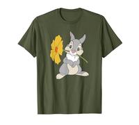 Disney Bambi Thumper With A Flower T-Shirt, Homme, Olive, S