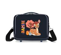 Disney Bambi Trousse de toilette adaptable avec bandoulière bleue 29 x 21 x 15 cm rigide ABS 9,14 l
