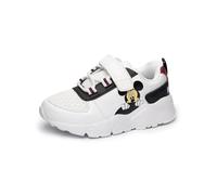 Disney Baskets Mickey Mouse pour Garçons et Filles Crochet et Boucle | Chaussures de Sport à Lacets Classiques pour Enfants, Blanc | Chaussures Enfant Marchandise