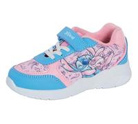 Chaussures Disney Kids Stitch pour filles - Baskets décontractées Angel - Pompes à fermeture facile - Chaussures de course et de sport, multicolore, 12 UK Child