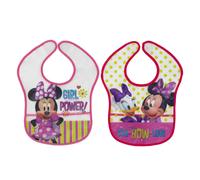 Disney Bavoirs en Plastique Minnie - 2 Set