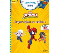 Disney BD Fin de CP-CE1 - Spidey et ses amis extraordinaires - Super-héros en action ! - Isabelle Albertin - Hachette Education - broché - Scolaire / Universitaire