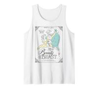 Disney Beauty and the Beast 35th Anniversary Belle Dance Art Débardeur