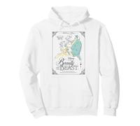 Disney Beauty and the Beast 35th Anniversary Belle Dance Art Sweat à Capuche
