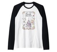 Disney Beauty and the Beast 35th Anniversary Castle Art Manche Raglan
