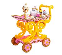 Disney Beauty and The Beast ''Be Our Guest'' Singing Tea Cart Play Set