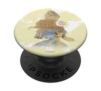 Disney Beauty And The Beast Belle Silhouette Fill PopSockets PopGrip Interchangeable