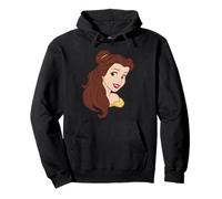 Disney Beauty and the Beast Princess Belle Big Face Costume Sweat à Capuche