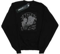 Disney - "Beauty And The Beast Tale As Old As Time" Sweatshirt für Mädchen BI32142 (152-158) (Schwarz)