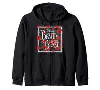 Disney Beauty & The Beast Rose Patterned Box Sweat à Capuche