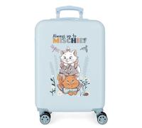 Disney Before The Bloom Valise de cabine bleue 34 x 55 x 20 cm rigide ABS fermeture à combinaison latérale 32 L 2,54 kg 4 roues doubles bagage à main