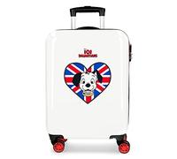 Disney 101 dalmates Valise de Cabine Multicolore 38 x 55 x 20 cm Rigide ABS Fermeture à Combinaison latérale 34 l 2 kg 4 Roues Doubles