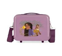 Disney Before The Bloom Valise de Cabine Bleue 34 x 55 x 20 cm Rigide ABS Fermeture à Combinaison latérale 32 L 2,54 kg 4 Roues Doubles Bagage à Main