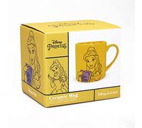 Disney Bella & The Beast Tasse en conserve, 325 ml, lavable au lave-vaisselle et au micro-ondes, tasse de bureau - Beauty and the Beast Gifts - Belle