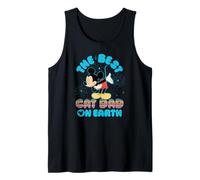 Disney Best Cat Dad on Earth Mickey & Minnie Disney Trip Débardeur