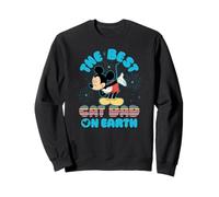 Disney "Best Cat Dad on Earth" Mickey & Minnie Disney Trip Sweatshirt