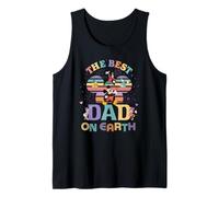 Disney Best Dad on Earth Mickey & Friends Family Trip Débardeur
