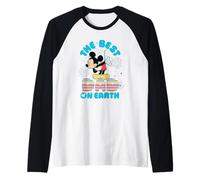 Disney Best Dad on Earth Mickey & Minnie Family Trip Manche Raglan