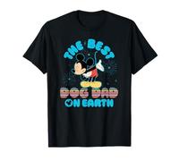 Disney Best Dog Dad on Earth Mickey & Minnie Disney Trip T-Shirt