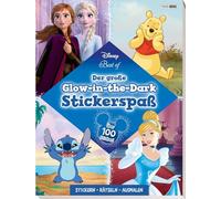Disney Best of: Der große Glow-in-the-Dark-Stickerspaß: Stickern - Rätseln - Ausmalen: Activityblock mit über 100 Glow-in-the-Dark-Stickern