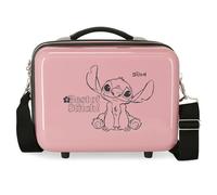 Disney Best of Stitch Nececer Adaptable Rose 29 x 21 x 15 cm Rigide ABS 9,14 L 0,8 kg, Rose, Talla única, Nececer Adaptable