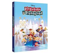 DISNEY - Bienvenue à Disneyland - Les histoires du parc et des attractions - Collectif - Hachette Disney - cartonné - Album jeunesse