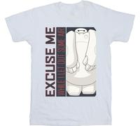 Disney - "Big Hero 6 Excuse Me Some Air" T-shirt pour homme BI49355 (3XL) (Blanc)