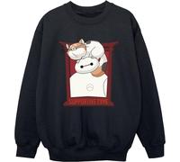 Disney - "Big Hero 6 Support" Sweat-shirt pour garçon BI10828 (152-158) (Noir)