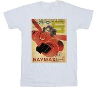 Disney - "Big Hero 6" T-shirt pour homme BI16953 (5XL) (Blanc)