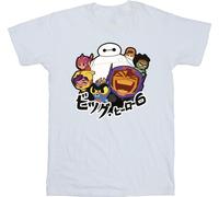 Disney - "Big Hero 6" T-shirt pour homme BI17154 (S) (Blanc)