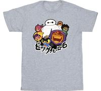 Disney - "Big Hero 6" T-shirt pour homme BI17154 (XL) (Gris)