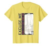Disney Big Hero 6 TV Series Baymax Excuse Me T-Shirt, Enfant, Citron, 2 ans