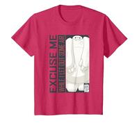Disney Big Hero 6 TV Series Baymax Excuse Me T-Shirt, Enfant, Rouge Chiné, 10 ans