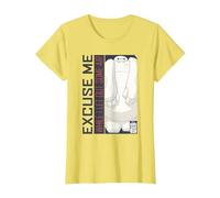 Disney Big Hero 6 TV Series Baymax Excuse Me T-Shirt, Femme, Citron, S